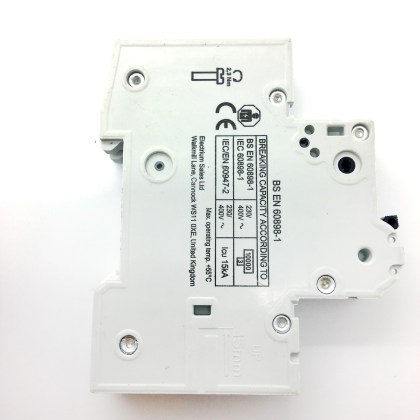 Crabtree 6HS16C C16 16A 16 Amp MCB Circuit Breaker Type C